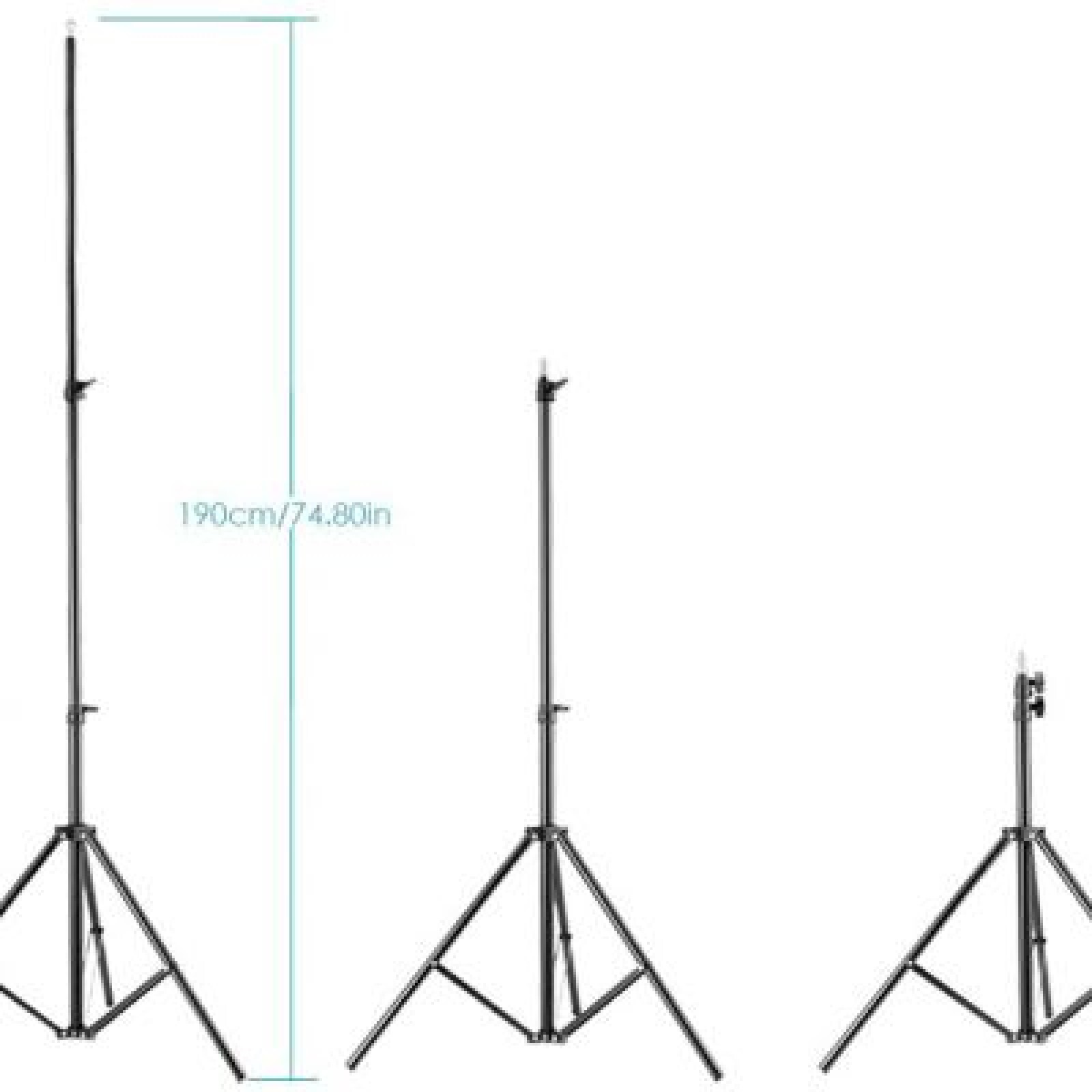Softbox Pliable Panneau LED M 23, 5 x 23, 5 cm - Photo 5 sur 5