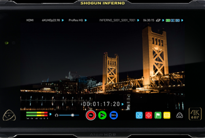 Location Atomos Shogun Inferno