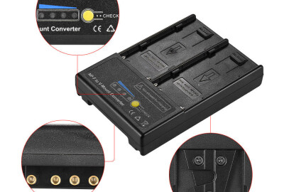 Location NP-F to V-Mount adaptateur