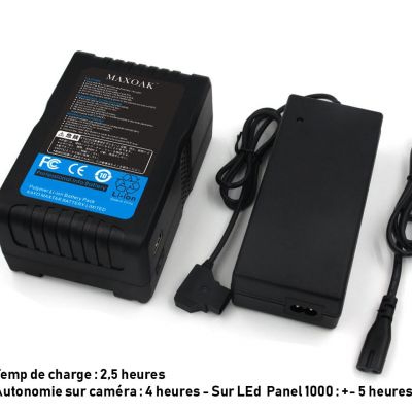 Batterie V-Mount -  BP-GL175 Capacité de 177Wh (12000 mAh/14.8V) - Photo 1 sur 1