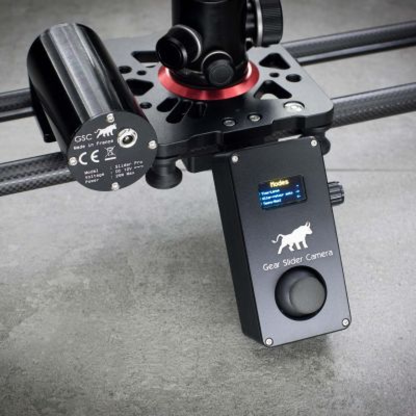 Slider Motorisé  + Rotule 3 D (Temp réel /AR auto/Timelaps) - Photo 3 sur 3