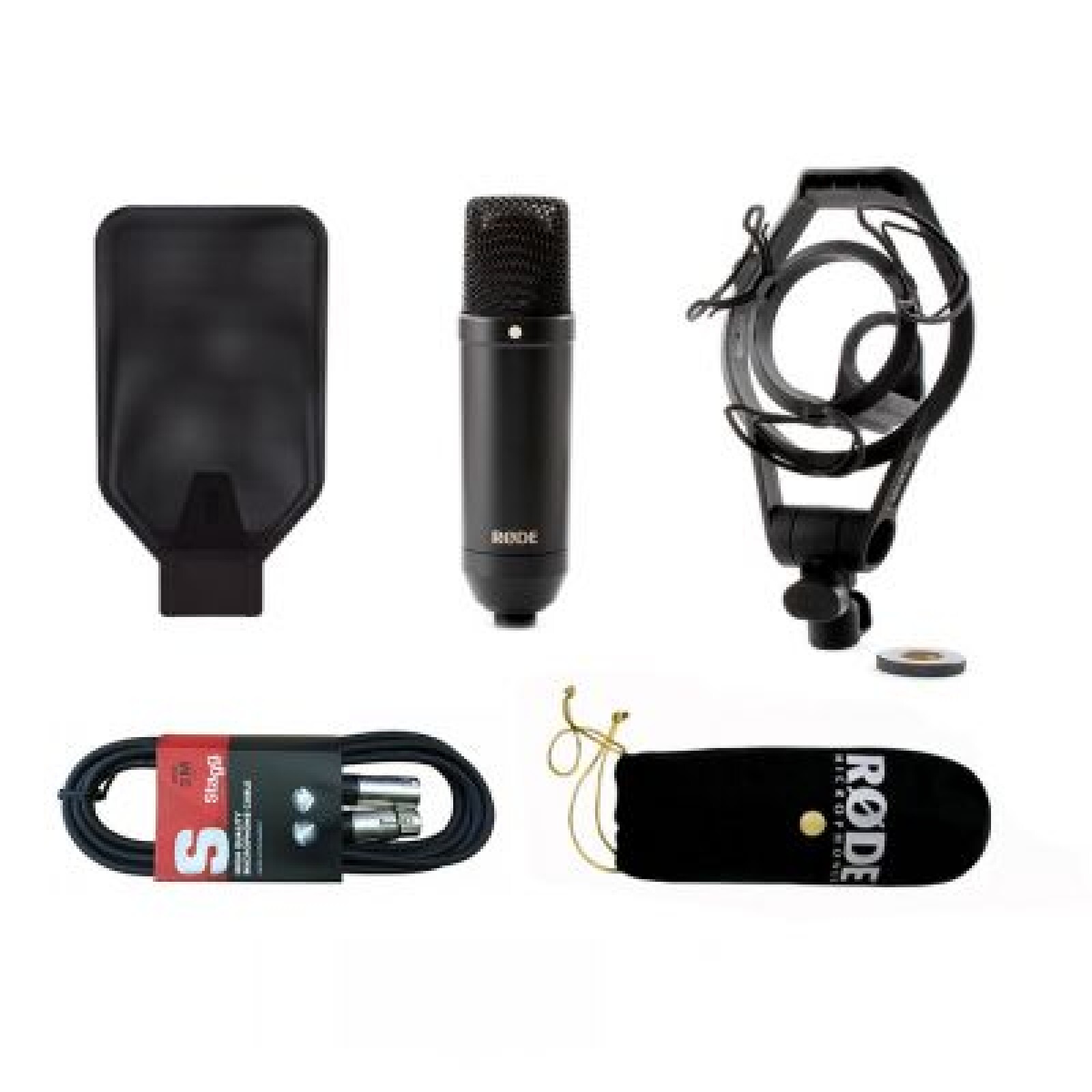 Kit micro Rode NT1 + Accessoires - Photo 1 sur 2