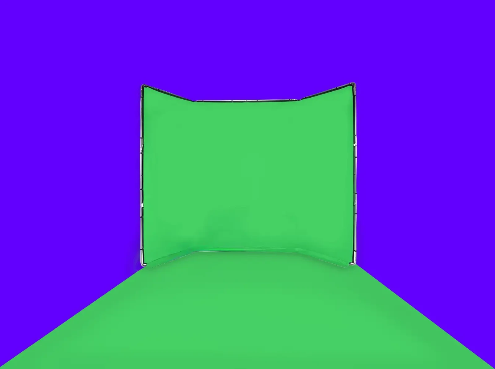 Fond vert 4 x 2,9m et sol vert 2,75 x 6m Manfrotto - Photo 1 sur 1