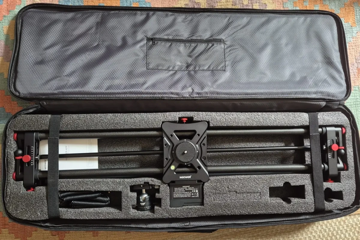 Location Neewer Slider carbone 80cm - Lightyshare