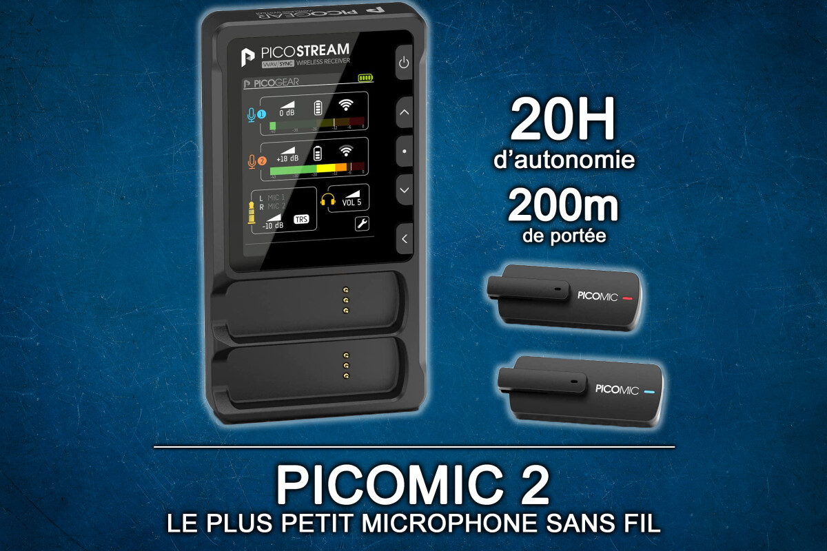 Location 2 micros Picogear PicoMic 2 - Lightyshare