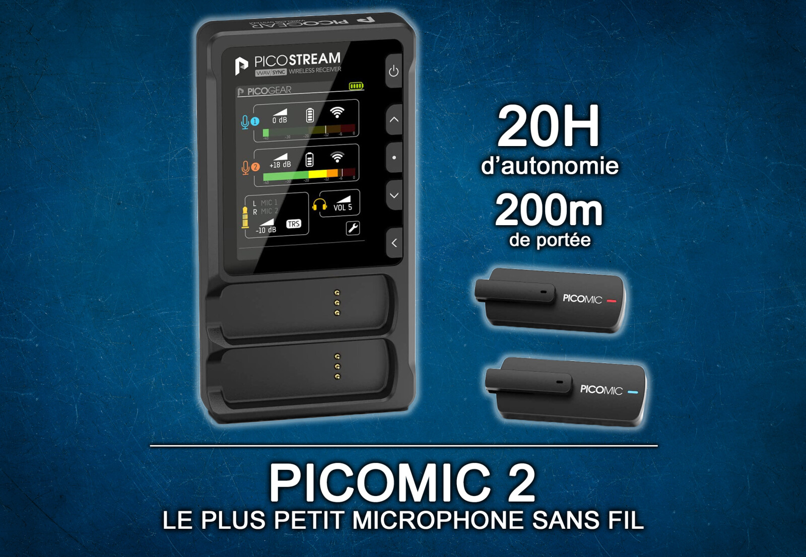 2 micros Picogear PicoMic 2 - Photo 1 sur 2