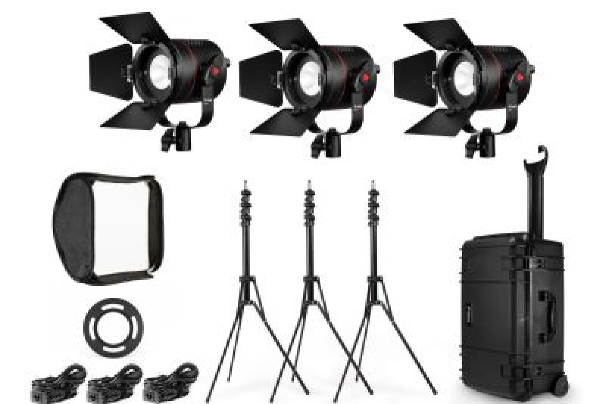 Location Kit d'éclairage Fiilex 3-Light P360 LED - Lightyshare