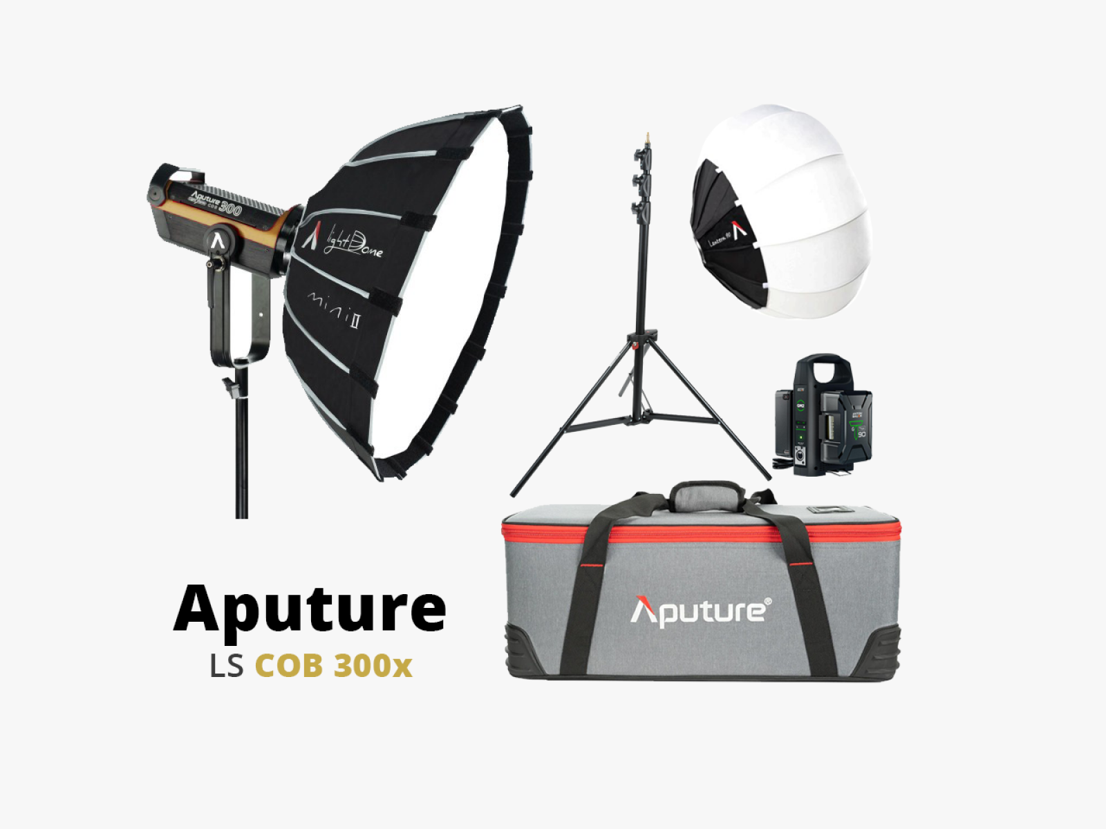 2 COB 300D MKII et 300X Aputure Led light lumière de jour et artificielle - Photo 4 sur 5