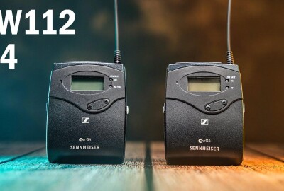 Location Kit 2 Sennheiser EW 112P G4 Micro cravate sans fil HF émetteur récepteur