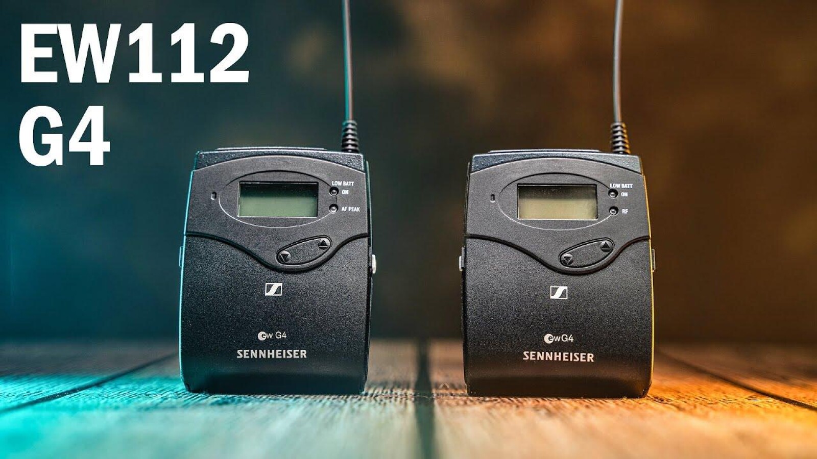 Kit 4 Sennheiser EW 112P G4 Micro cravate sans fil HF émetteur récepteur - Photo 2 sur 2