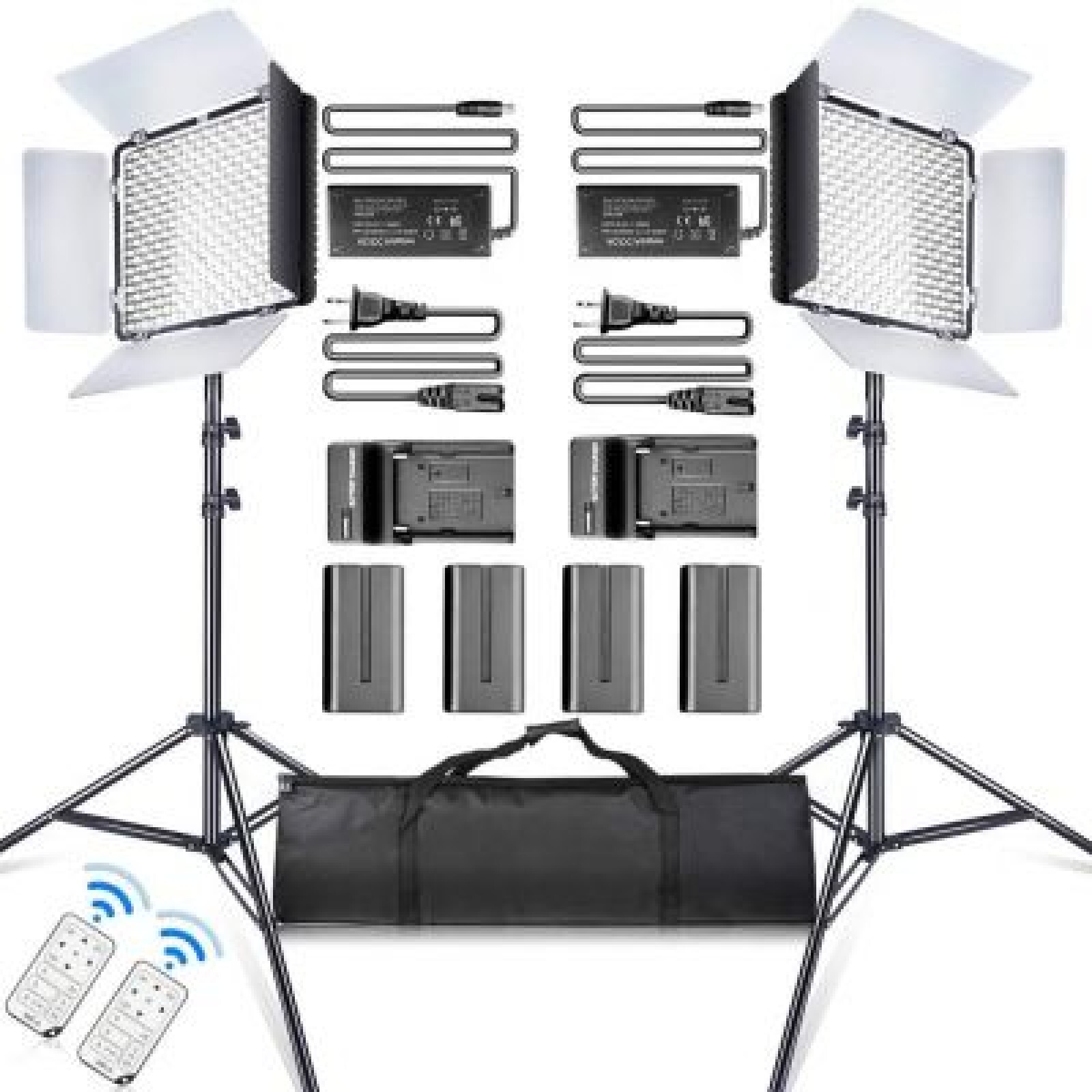 SAMTIAN Lumiere LED  éclairage Kit : CRI95 3200K/5600K - Photo 1 sur 1