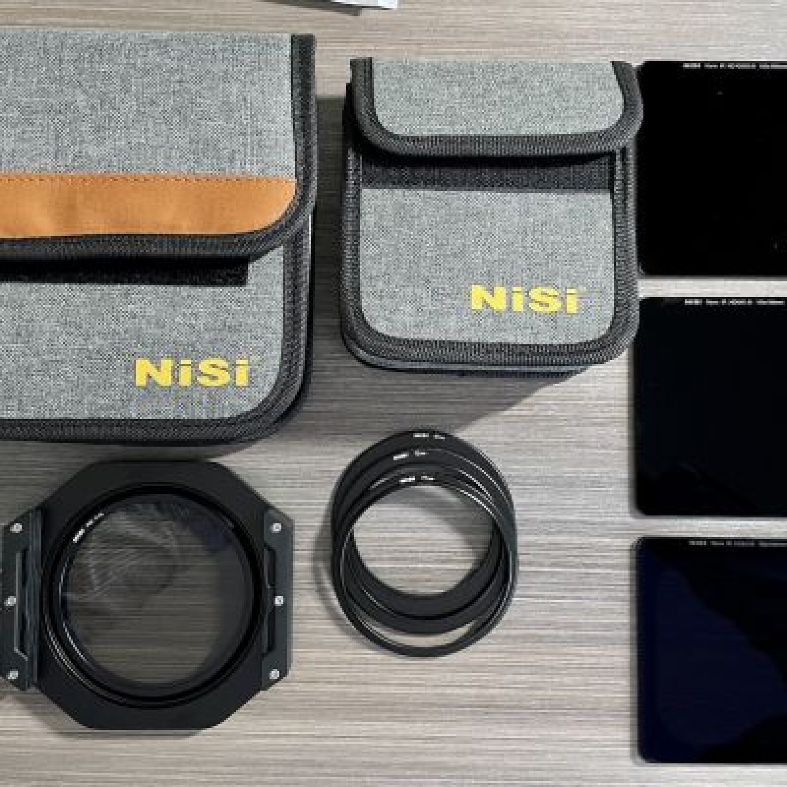 Porte filtre Nisi V6 avec polarisant, et 3 filtres ND 3 - 6 et 10 stops (ND8 ND64 et ND1000) - Photo 1 sur 3