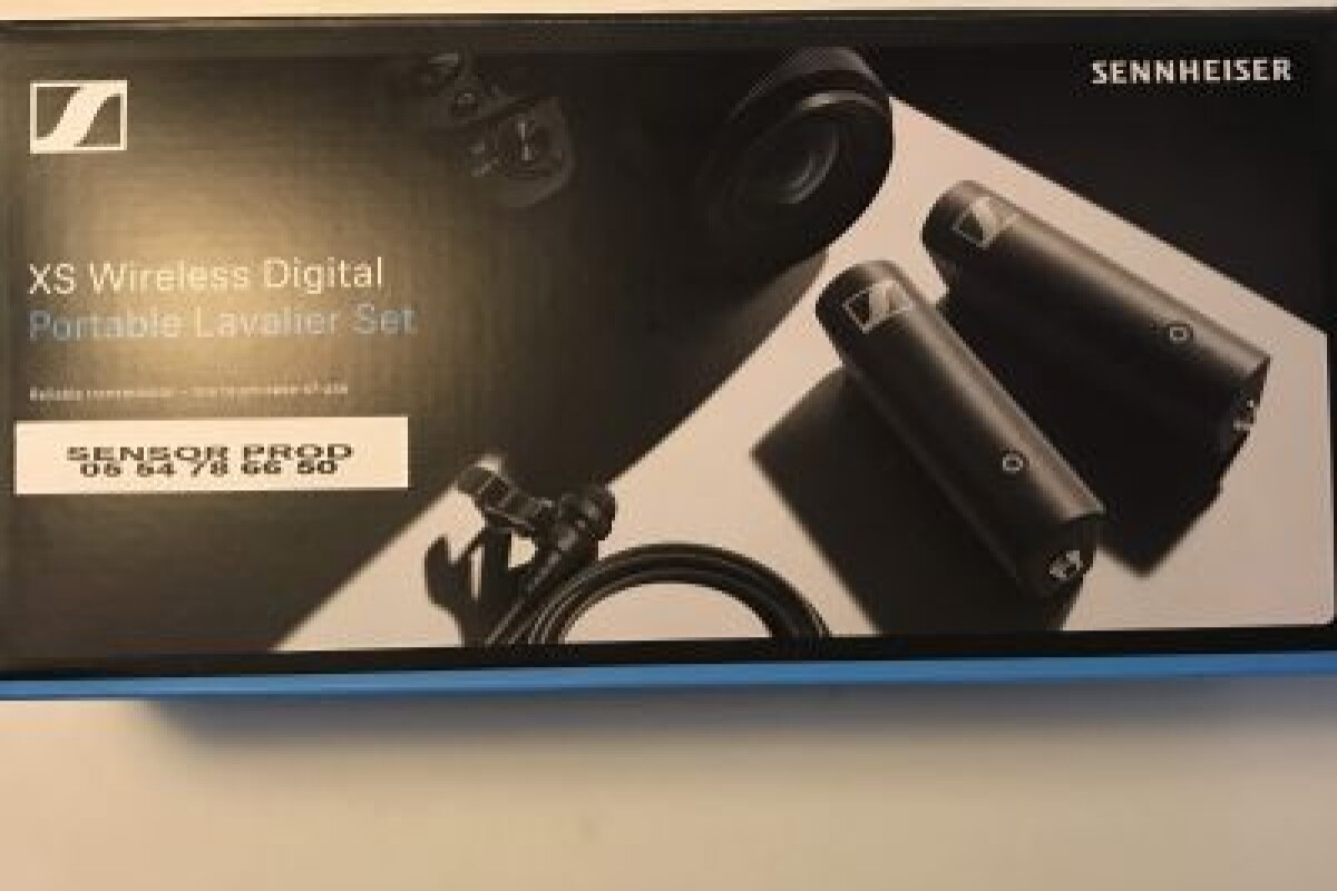 Location Kit Micro Cravate DSLR Sennheiser - Lightyshare