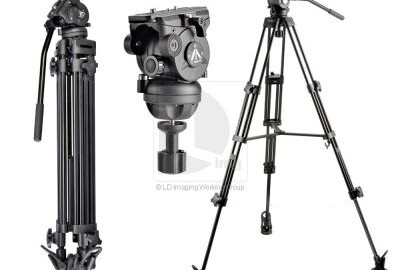 Location Kit trépied vidéo  E-Image AT7402A avec rotule fluide 7060H