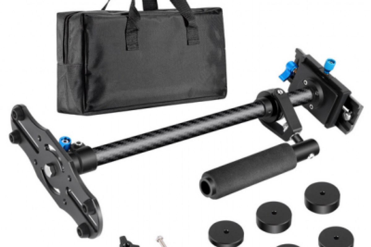 Location Neewer Stabilisateur Manuel 60 cm en Fibre de Carbone avec système de dégagement Rapide - Lightyshare