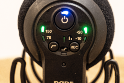Location Rode VideoMic Pro+
