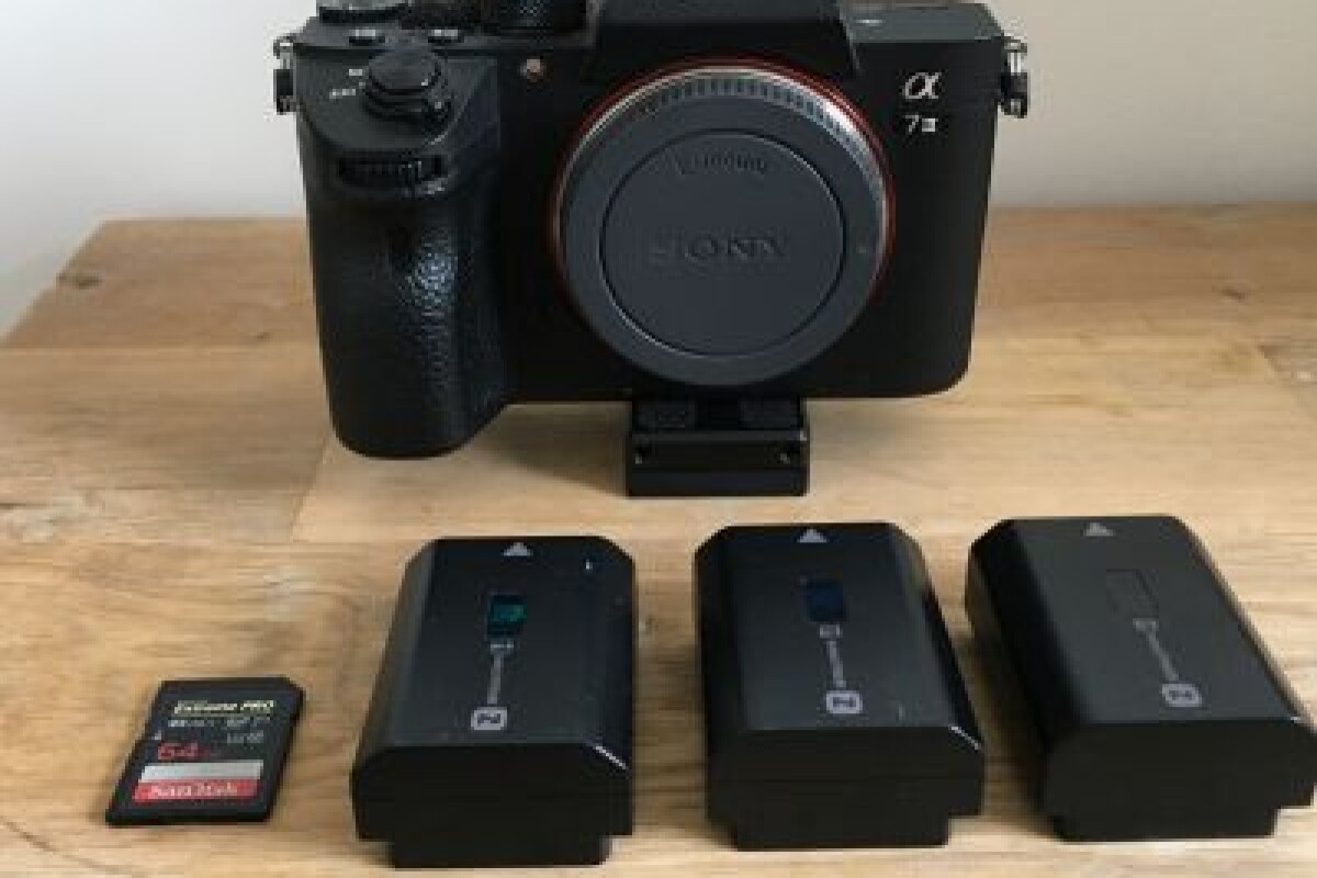 Location SONY ALPHA 7 III + batteries + SD - Lightyshare
