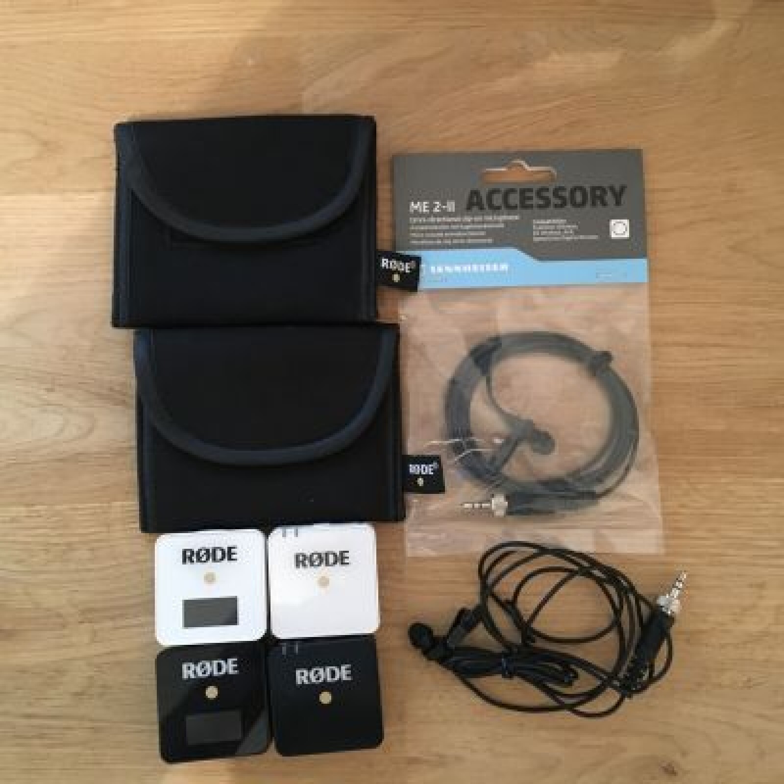 Pack 2 rodes wireless GO + 2 micros HF - Photo 1 sur 4