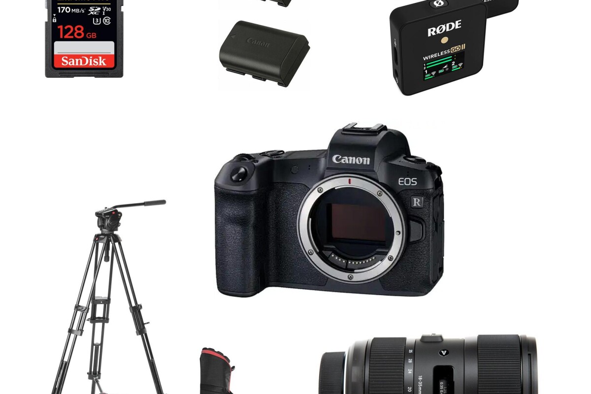 Location Pack tournage - Canon EOS R + Sigma 18-35mm f/1.8 - Lightyshare