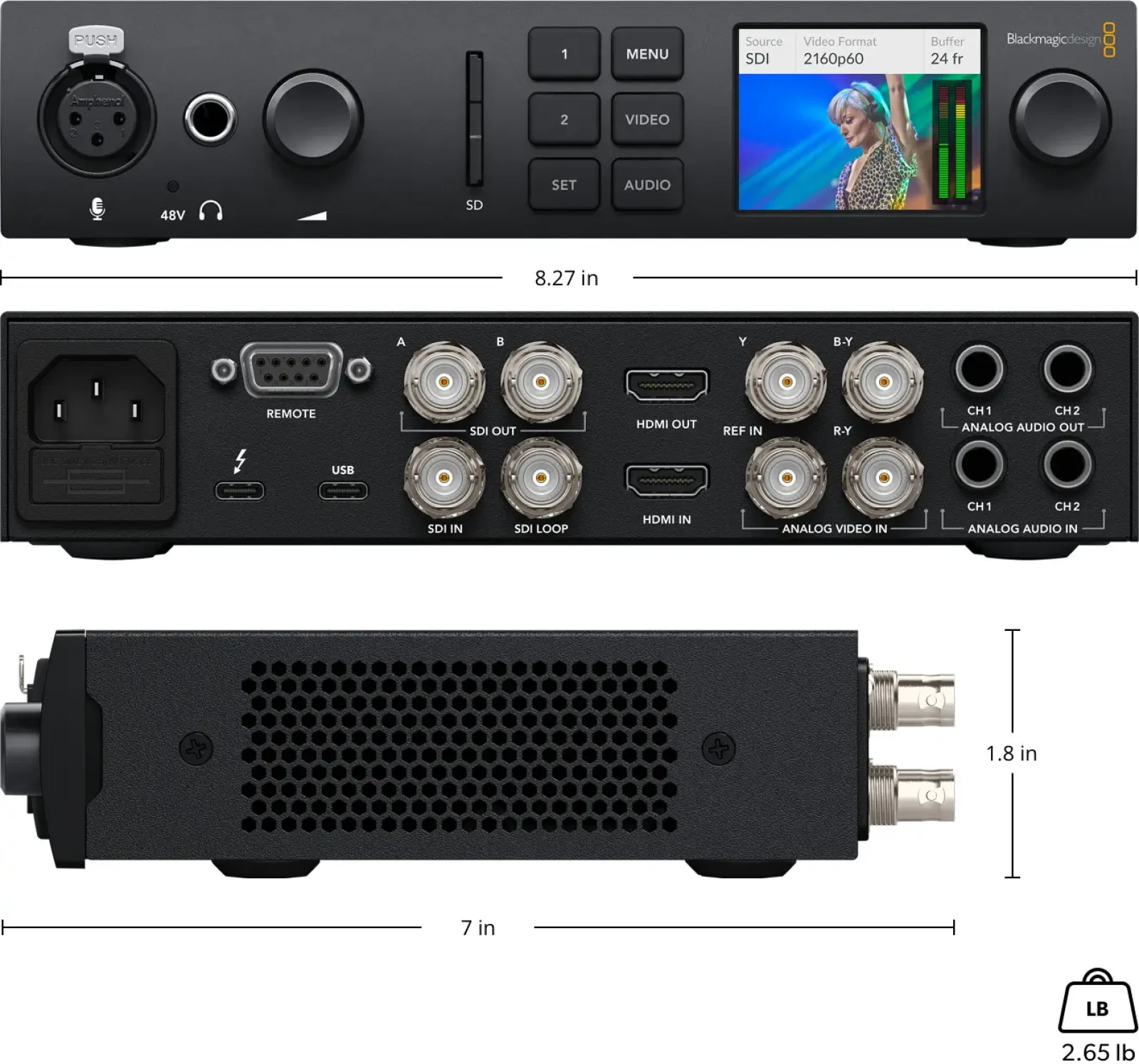 Blackmagic Design UltraStudio 4K - Photo 1 sur 3