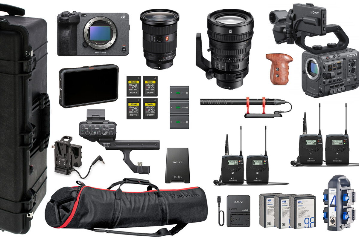 Location SONY FX6 + FX3 - PACK COMPLET + KIT AUDIO - Lightyshare