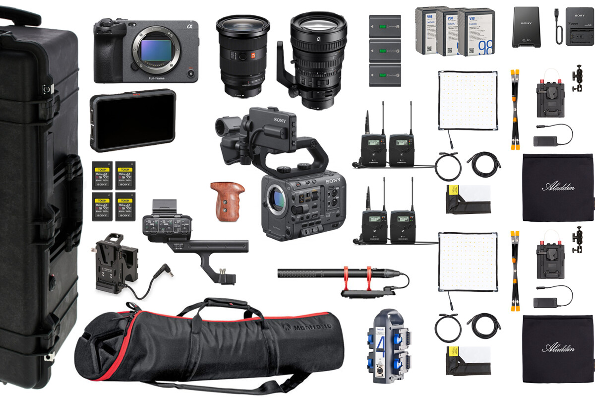 Location SONY FX6 + FX3 - PACK REPORTAGE + KIT AUDIO ET LUMIERE - Lightyshare