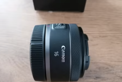 Location Canon Objectif RF 16 mm F2.8 STM - Noir - Excellente Qualité