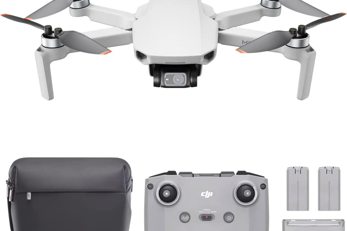 Location DJI Mini 2 Fly More Combo - Drone 4K Photo 12MP - x3 Batteries - Lightyshare