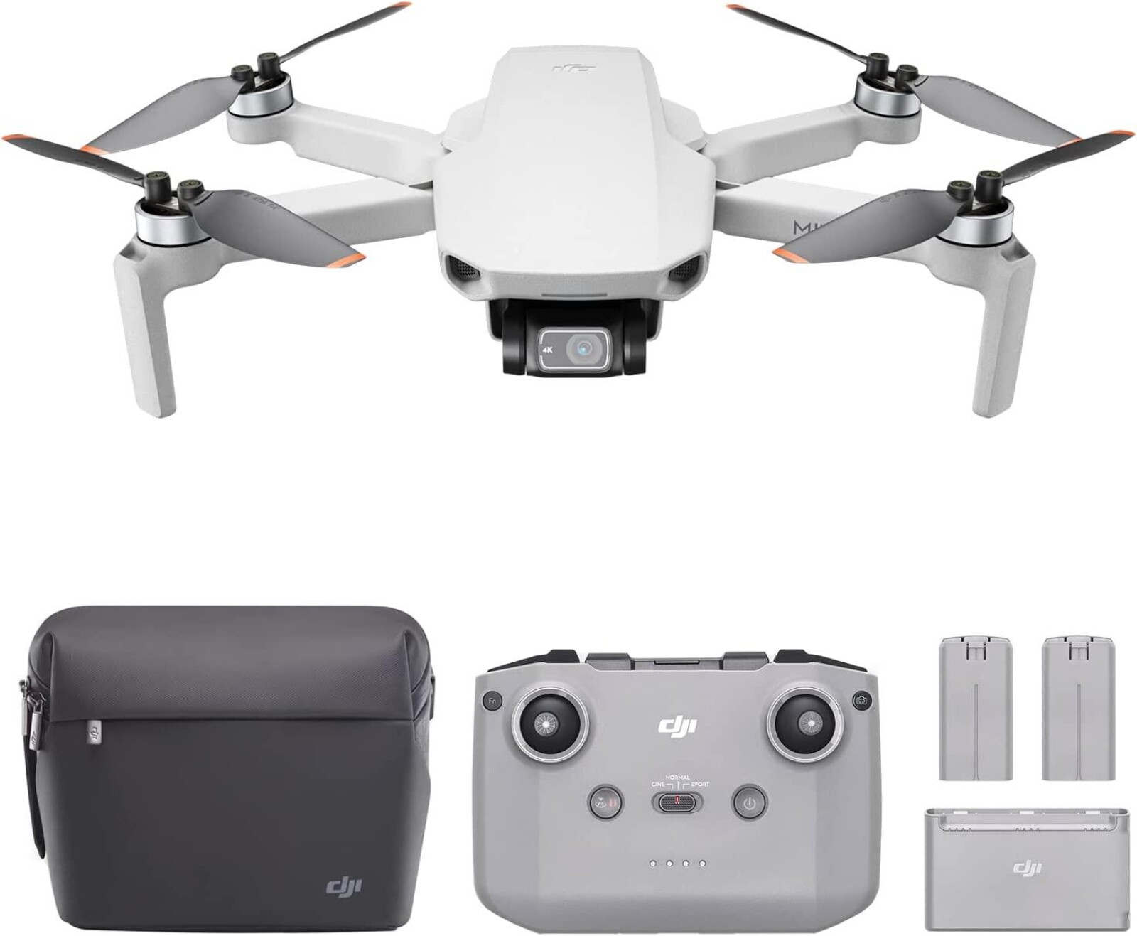DJI Mini 2 Fly More Combo - Drone 4K Photo 12MP - x3 Batteries - Photo 1 sur 3