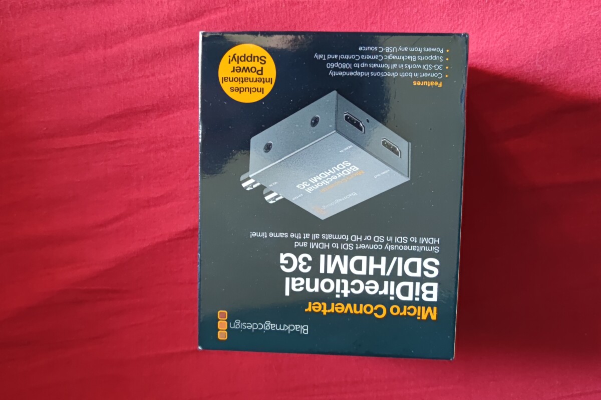 Location Blackmagic Design Micro Converter BiDirectional SDI/HDMI - Lightyshare
