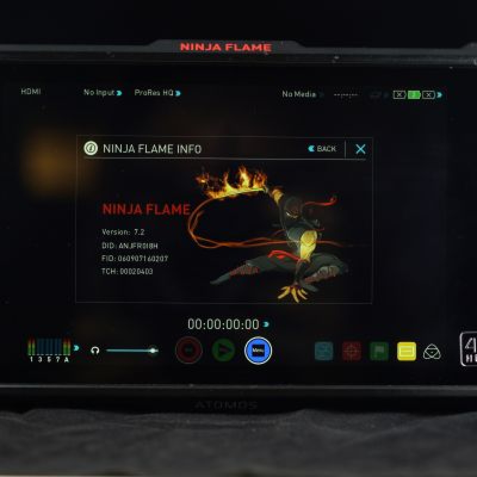 [MONITEUR-ENREGISTREUR] Atomos Ninja Flame - Photo 1 sur 3