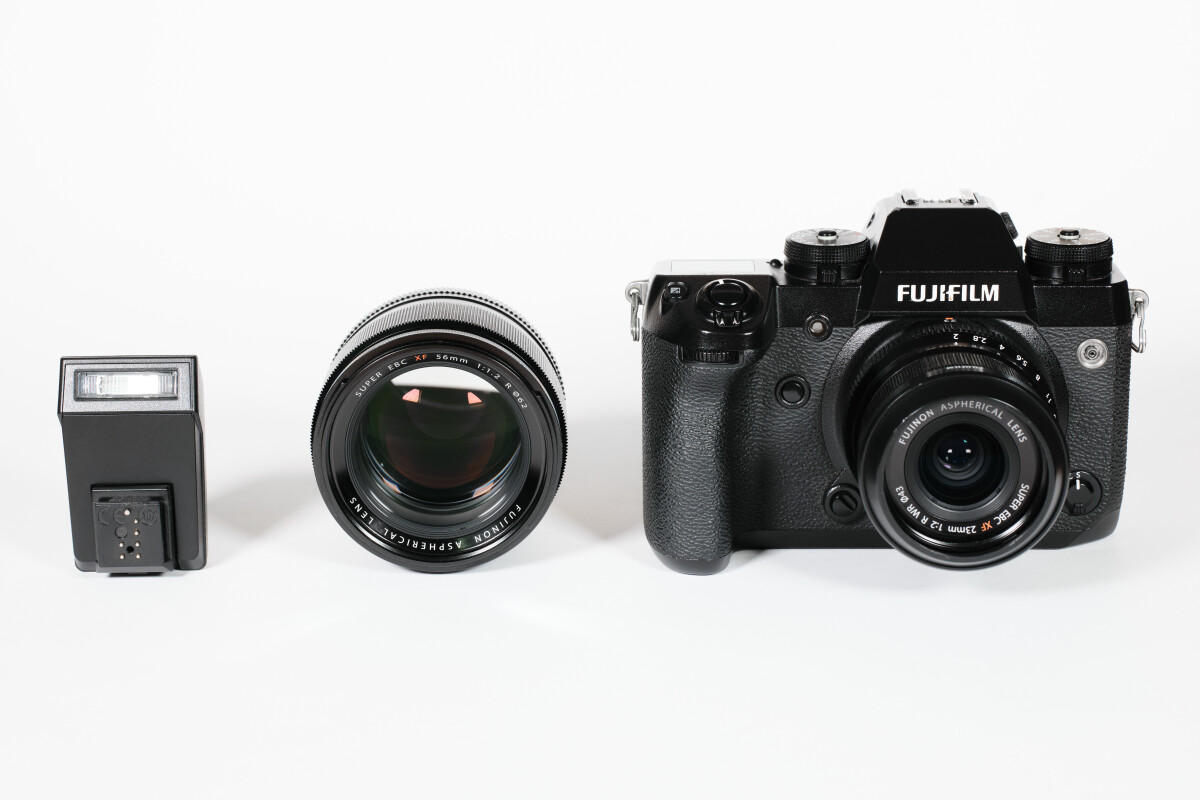 Location Pack Fujifilm X-H1 Photographie et Vidéo 4k avec 2 Objectifs XF 56mm f/1.2 XF 23mm f/2 - Lightyshare