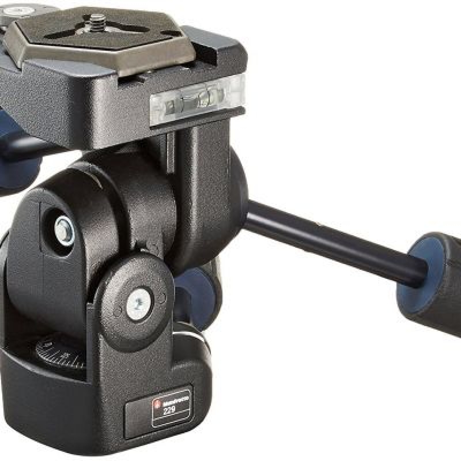 Trépied Manfrotto 058B Triaut + Rotule Super 3D + Plateau rapide - Photo 2 sur 2