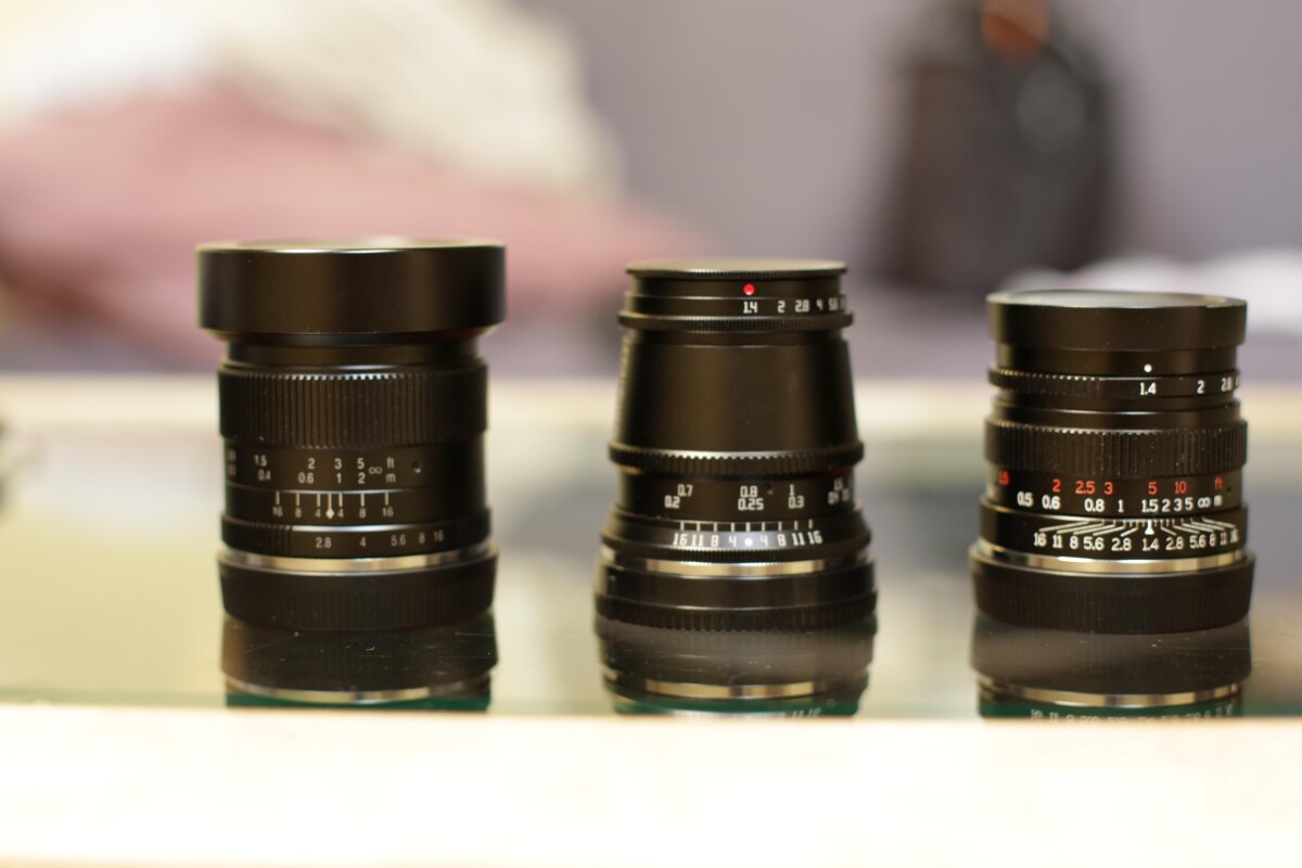 Location Pack 3 Focales Fixes E mount  - Lightyshare