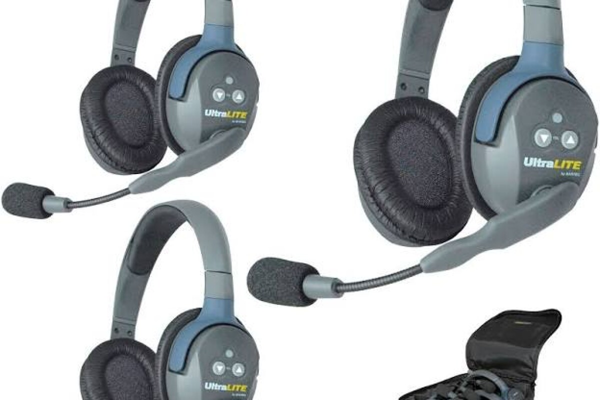 Location Intercom 3 casques sans fil Eartec - Lightyshare