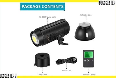 Location Kit 200w LED + Octa 120cm + C-Stand