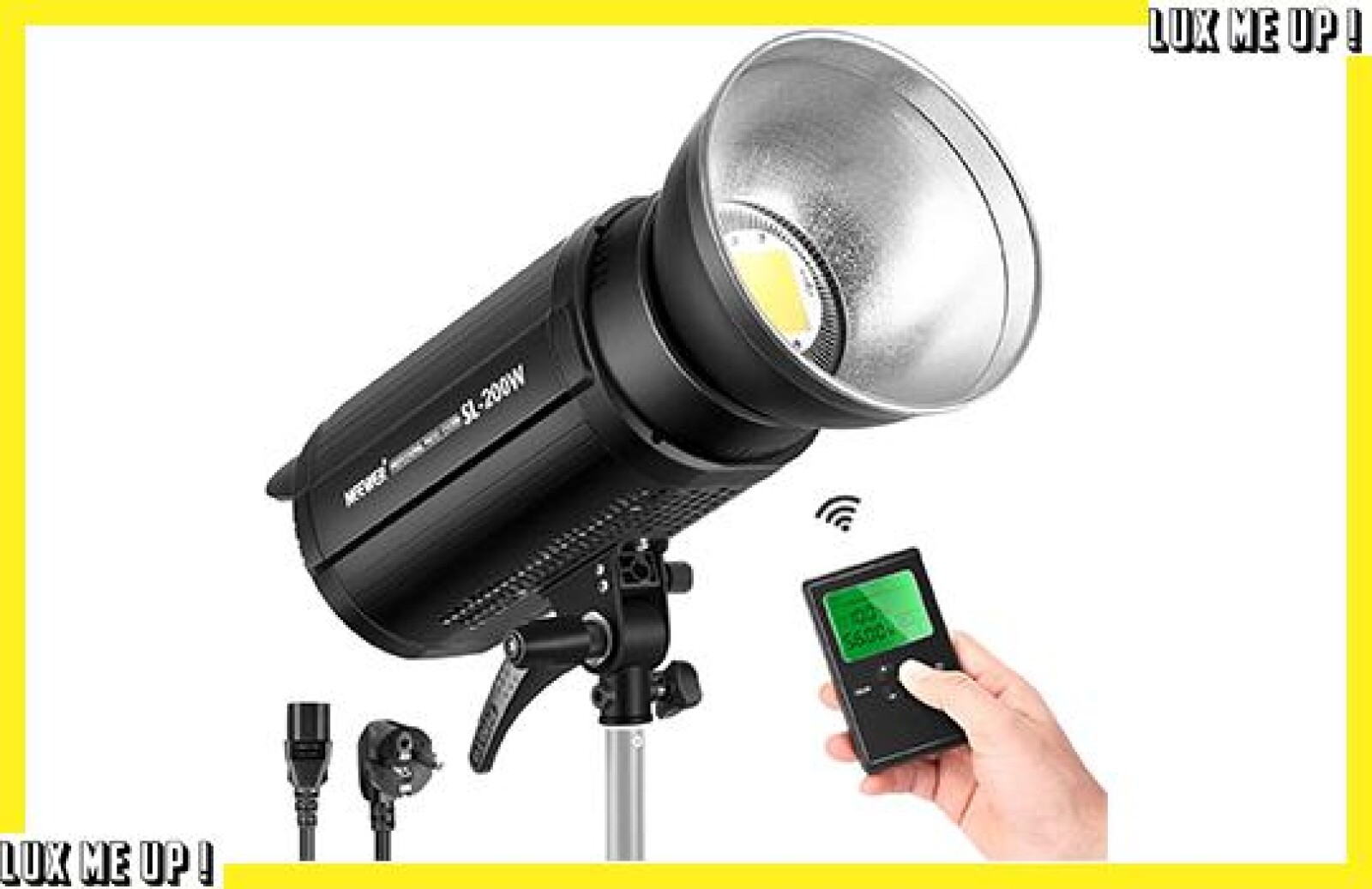 Kit 200w LED + Octa 120cm + C-Stand - Photo 4 sur 9