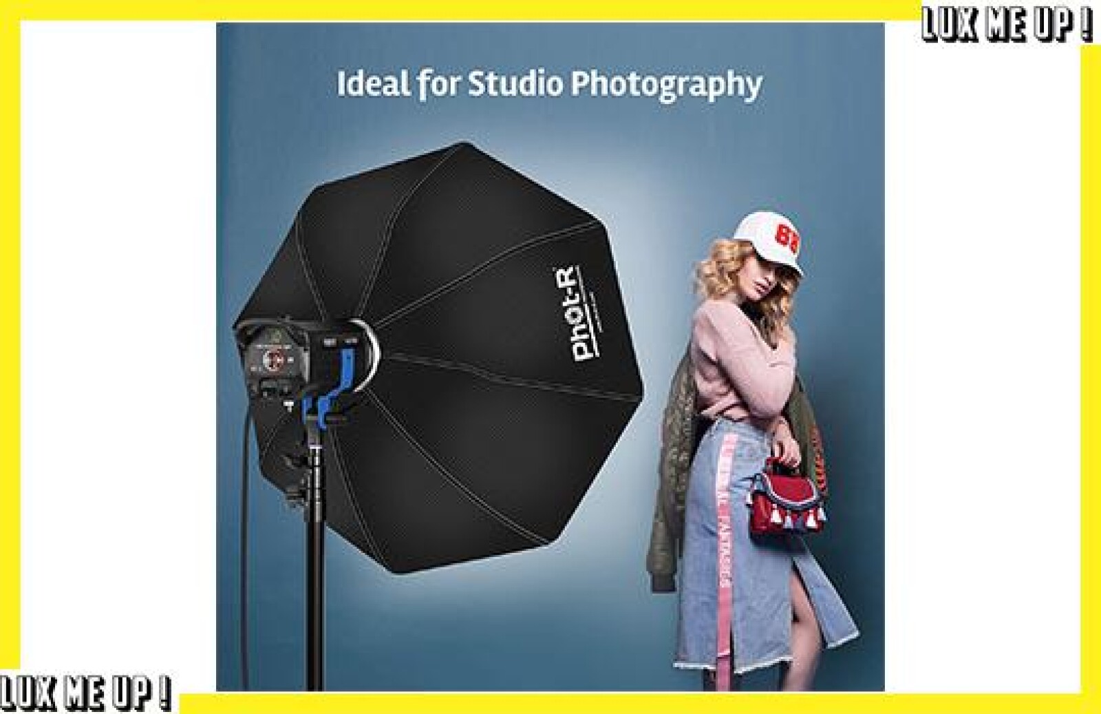 Kit 200w LED + Octa 120cm + C-Stand - Photo 7 sur 9