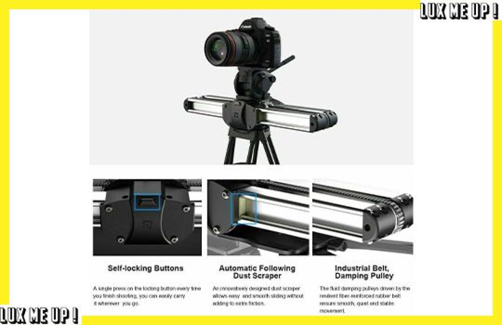 Slider 54cm Zeapon Micro 2 - Photo 3 sur 8