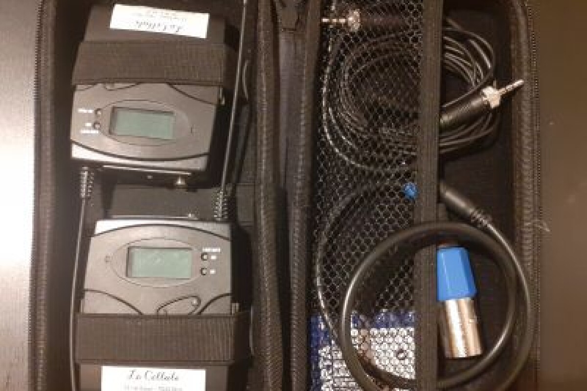 Location Kit HF Sennheiser ew112-p G3 - Freq 626-668 MHz - Lightyshare