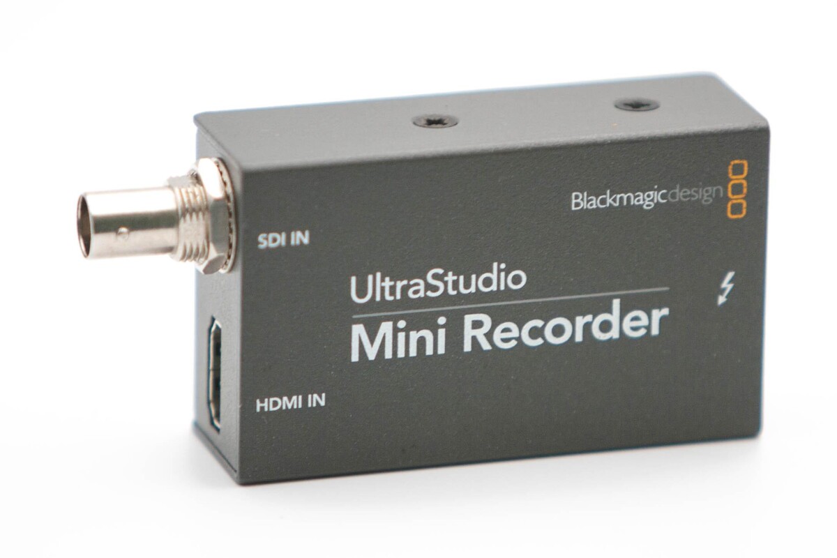Location Enregistreur vidéo professionnel / Blackmagic Design UltraStudio Mini Recorder - Lightyshare