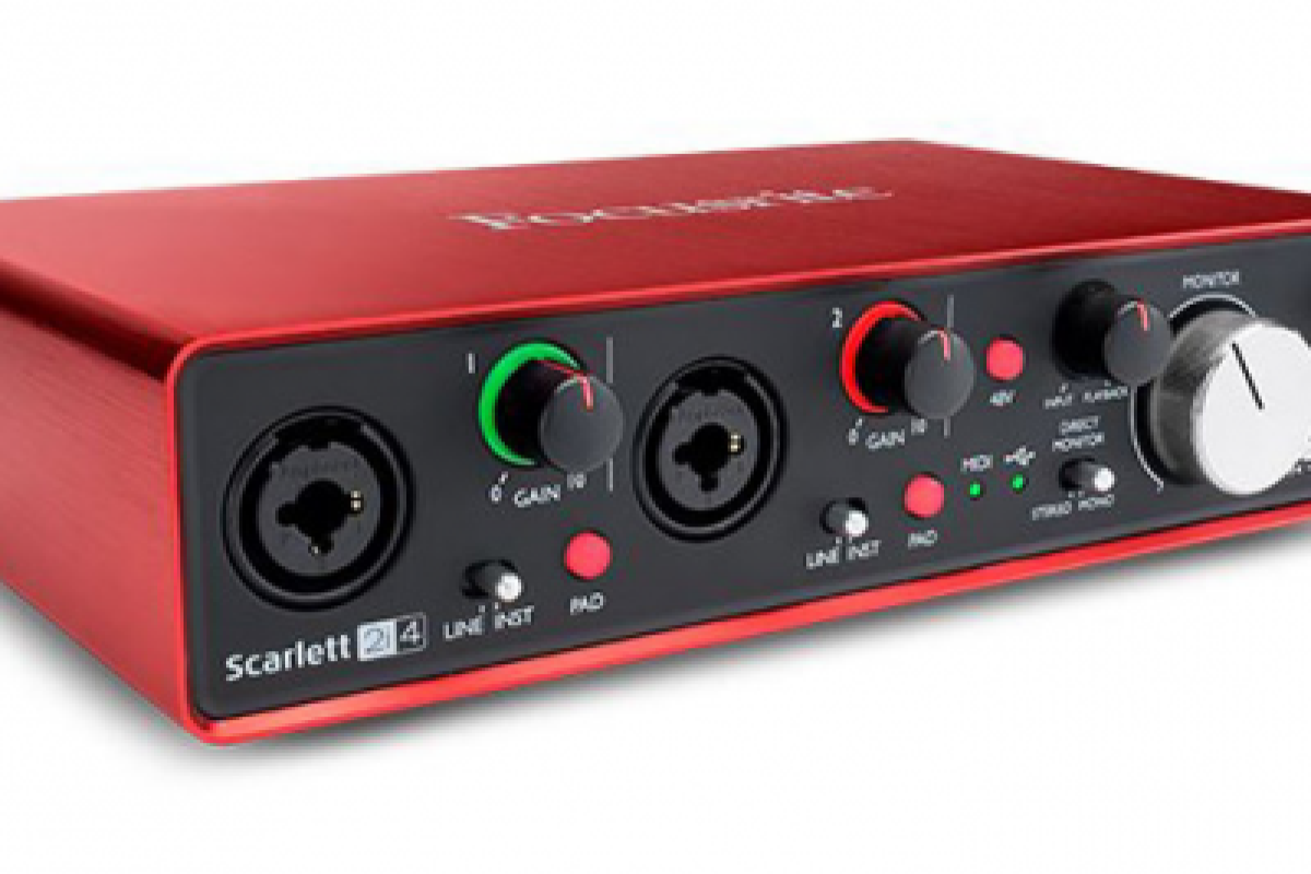 Location Focusrite Scarlett 2i4 2nd Gen - Lightyshare