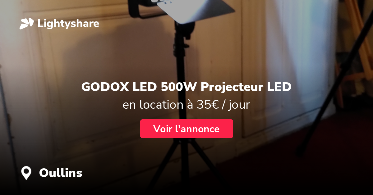 GODOX LED500W LUMIÈRE VIDÉO 5600K