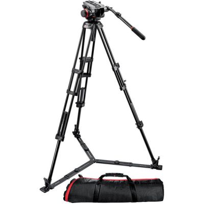 Trépied Manfrotto 546B + Rotule MVH502A